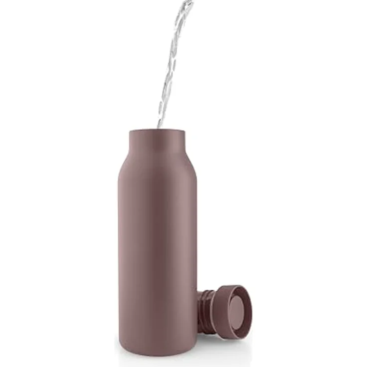 Eva Solo Urban Isolierflasche 0.5 Liter, Vakuum-Isolierung für kalte und warme Getränke, Vintage Brown – Bild 2