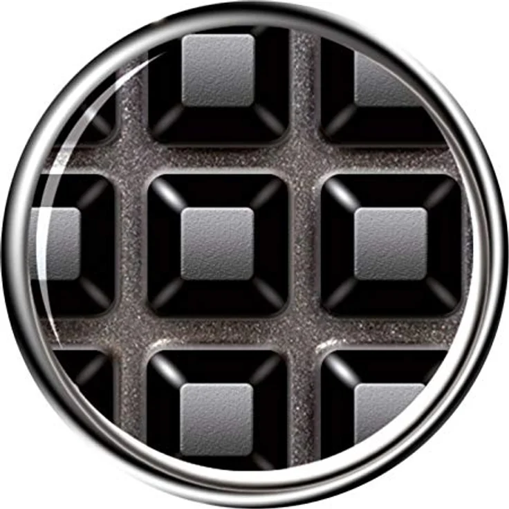 MPM MGO-39M Waffeleisen Professional für 2 Dicke belgische Waffeln, antihaftbeschichtete Platten, automatische Temperaturregelung, Edelstahlgehäuse, 1000W, Negro-Plata, 2 Gofres – Bild 8