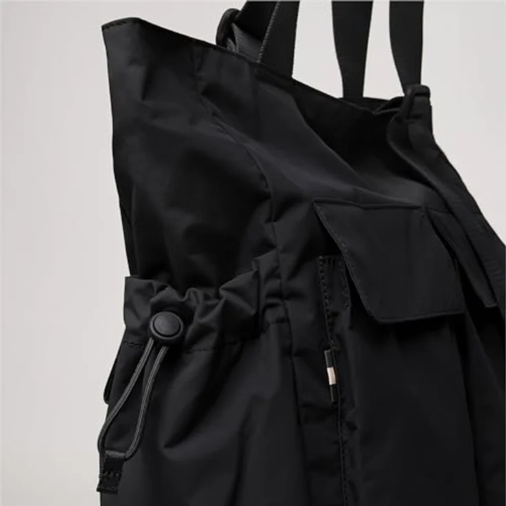 Got Bag Mellow Tote Bag, Monochrome Shopper Tasche aus 100% Polyester, 40 cm x 12 cm x 36 cm, schwarz – Bild 7