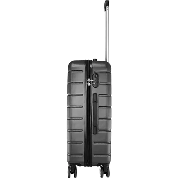 Nowi Bergamo 4 Rollen Trolley 65 cm, (62.30 l), Stylischer Koffer mit geräumigem Hauptfach – Bild 3
