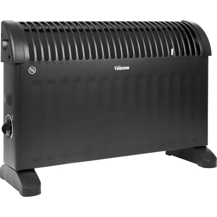 Tristar Konvektorheizer KA-5165, 2000W, 3 Heizstufen, einstellbares Thermostat, geräuschlos, schwarz