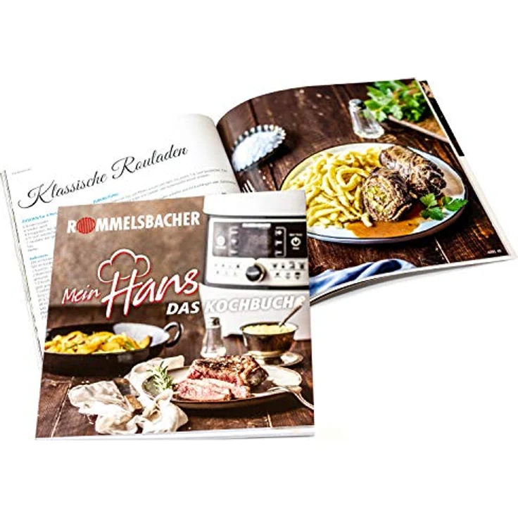 Rommelsbacher Elektrischer Dampfdruck- & Multikocher MD 1000 'MeinHans' Das Original, 14 Automatik-Programme, von 40 °C bis 170 °C regelbar, 2 Dampfdruckstufen, antihaftbeschichteter 6 Liter Topf, 1200 Watt – Bild 6