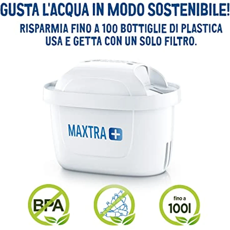 Brita 1025126 12 Stück Filter MAXTRA+ Kunststoff, weiß, 5.7 x 10 x 7.8 cm – Bild 2