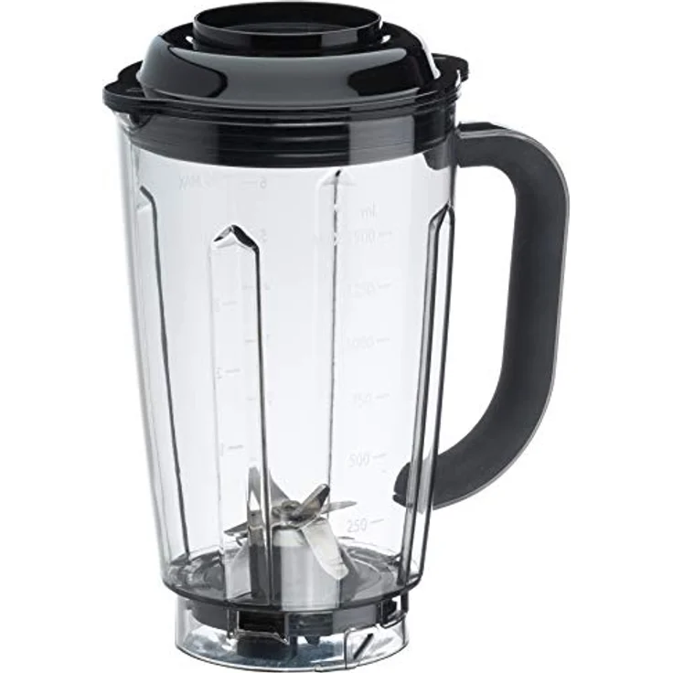 Cloer 6980 Vakuum Standmixer - 800 Watt - 21.000 U-Min. - inkl. Vorratsbehälter-Vakuumventil-Automatikprogramme-Eis-Crush-Funktion-Reinigungsfunktion-schwarz, – Bild 5