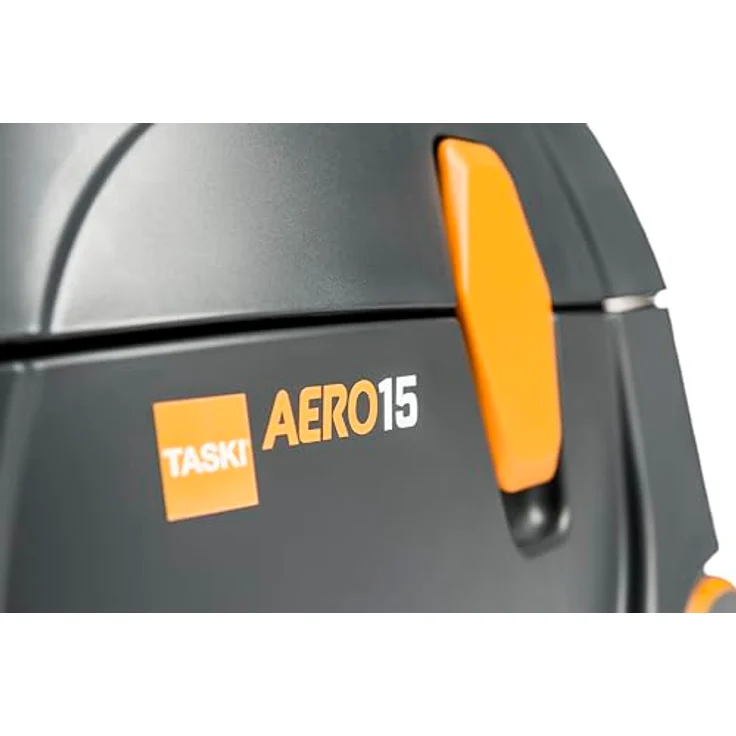 TASKI AERO 15, Kompakter Kesselsauger mit 585 Watt Leistung, leise (50 dBA), orange und grau, inkl. Zubehör – Bild 5