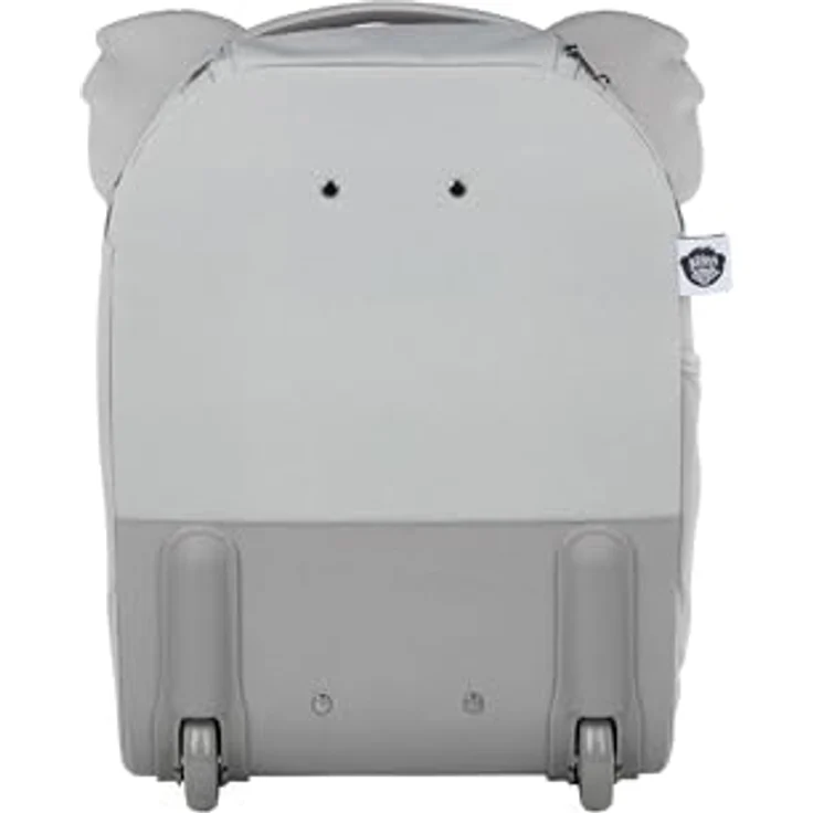 Affenzahn Koffer, Handgepäck Koffer, 18 l, grün, mit gestickten Details und 3-fach höhenverstellbarem Gestänge, recyclebarem Material – Bild 4