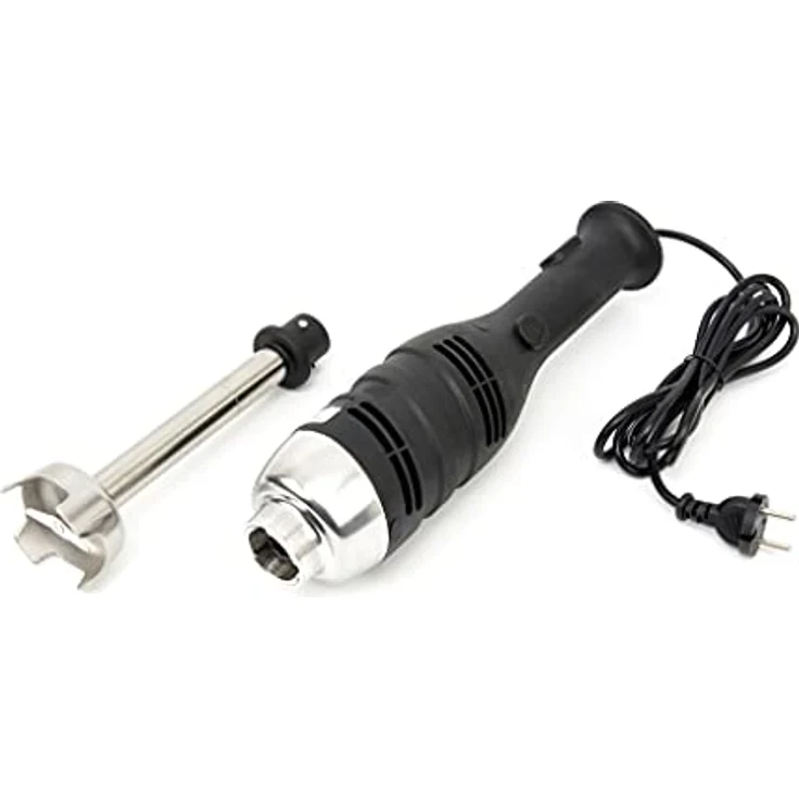 Maxima Gastro Stabmixer 20 cm Welle, 280W, leistungsstarker Motor mit variabler Geschwindigkeitsregelung, Schwarz – Bild 1