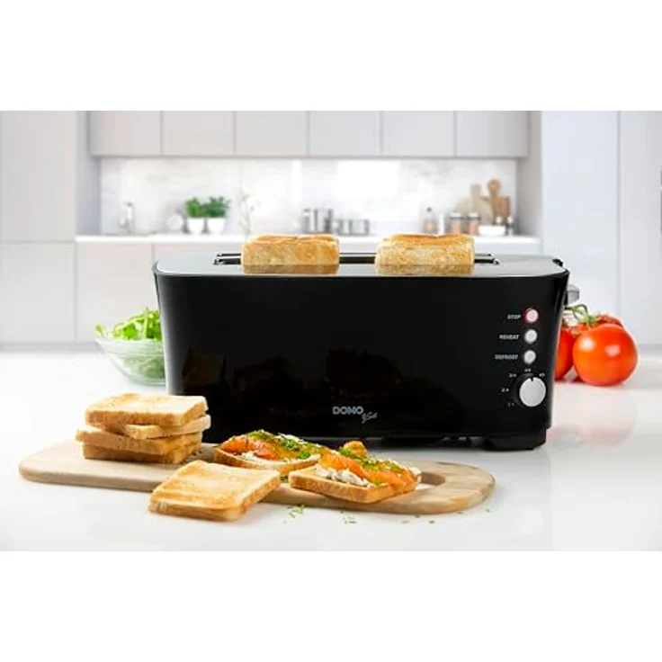 Domo DO961T Toaster, Edelstahl rostfrei – Bild 3