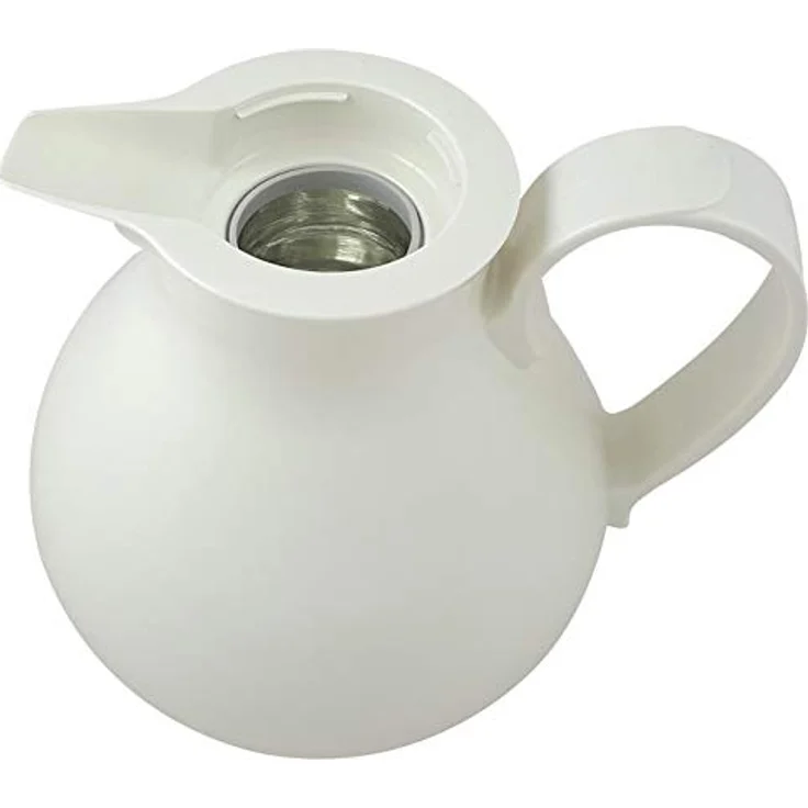 Helios Nostalgie Kunststoff-Isolierkanne, weiß, 1 Liter – Bild 5