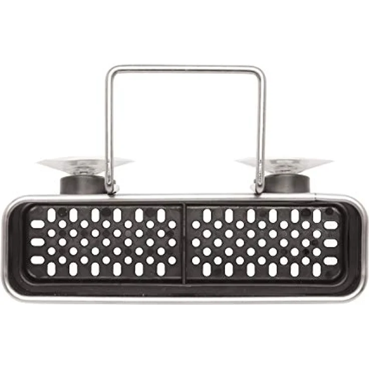 simplehuman schmaler Waschbecken Caddy, gebürsteter Stahl, 5 Jahre  – Bild 3