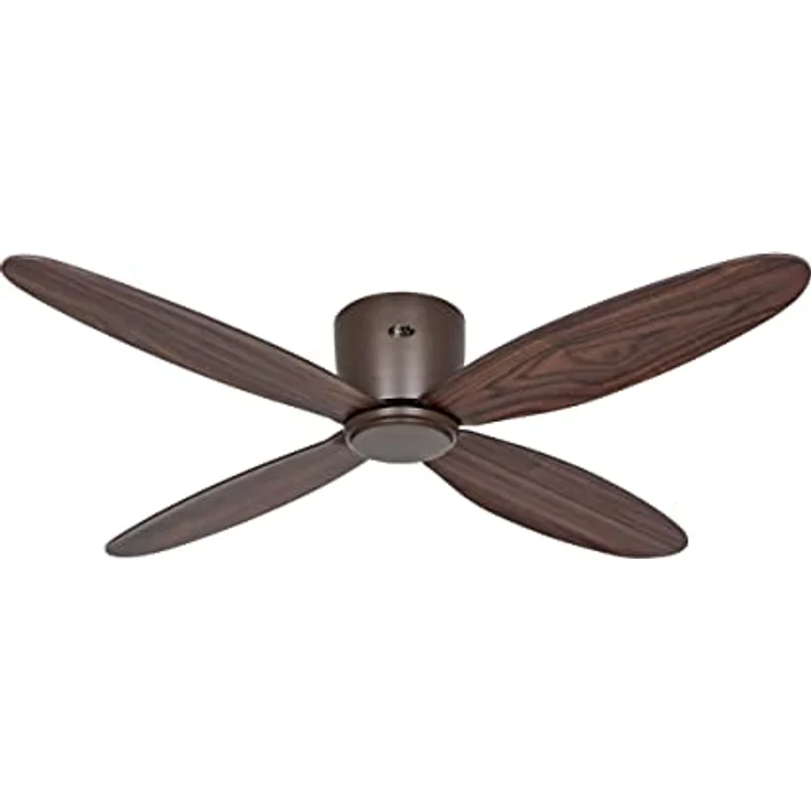 CASAFAN Eco Plano II Deckenventilator mit Fernbedienung, 112 cm, bronze, WiFi-fähig, 6 Geschwindigkeiten – Bild 1