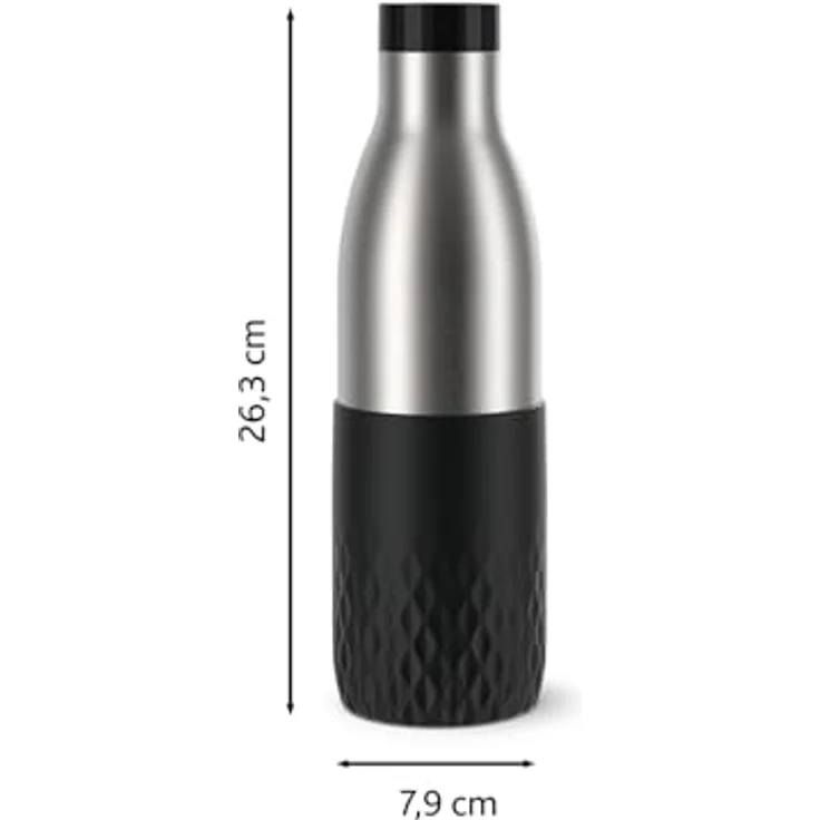 Trinkflasche Bludrop 0,7l sw – Bild 9