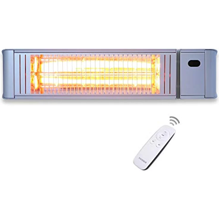 Vasner Teras X20 Infrarot-Heizstrahler silber, Heizstrahler – Bild 2