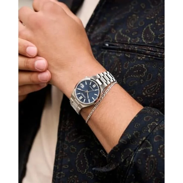 Citizen NJ0200-50M Tsuyosa Herrenuhr, Automatikwerk mit blauem Zifferblatt, Edelstahlgehäuse 37 mm, 5 ATM wasserdicht – Bild 5