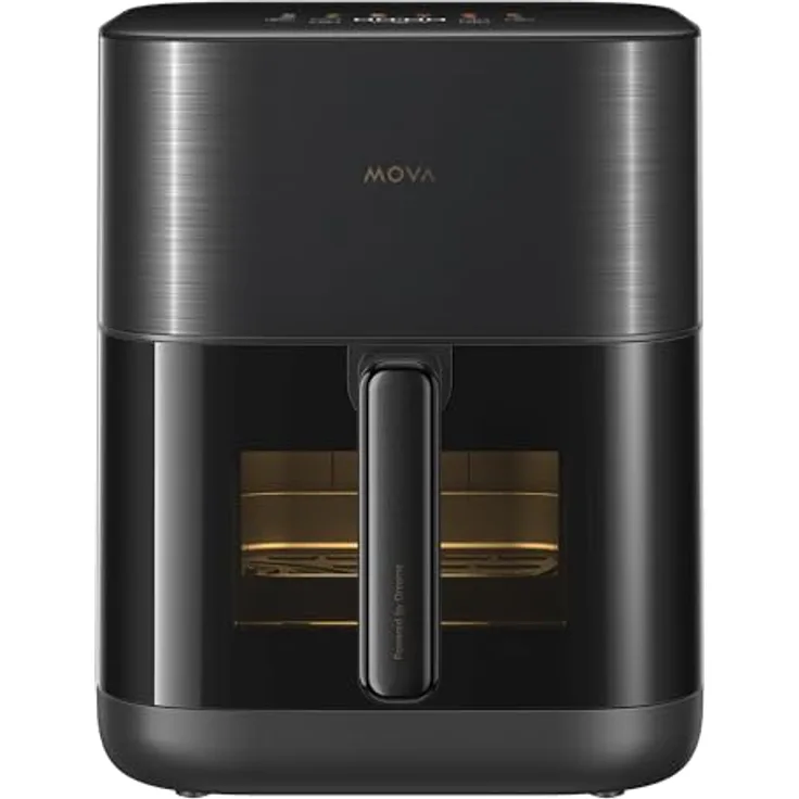dreame Dreame Mova AeroChef™ FD10 Pro Heißluftfritteuse, 6Liter, Duales Heizsystem, 11 Voreingestellte Modi, ölfrei, Warmluftzirkulation, 50 °C–230 °C