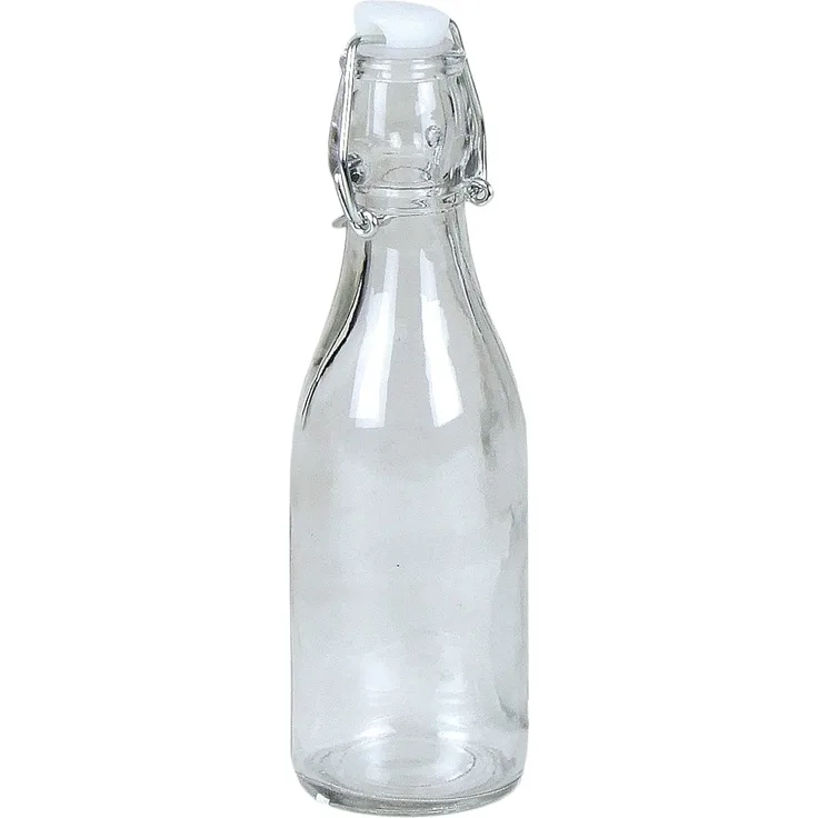 Drahtbügelflasche 0,25 Liter Glasflasche Bügelflaschen Bügelverschluss