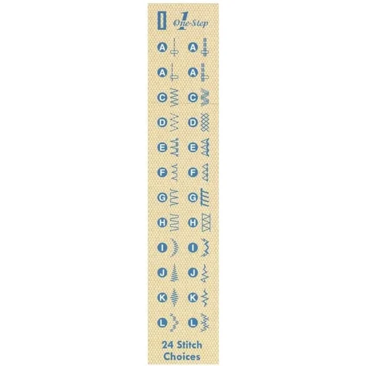 Janome Sewist 725S mechanische  Nähmaschine, weiß – Bild 4