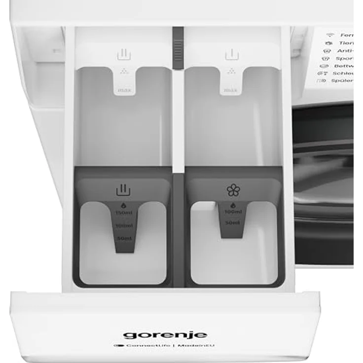 Gorenje W5G474A2P1 Waschmaschine 7 kg, 1400 U/min., WiFi, AdaptTech, ConnectLife, UltraClean, Easydose, weiß – Bild 9