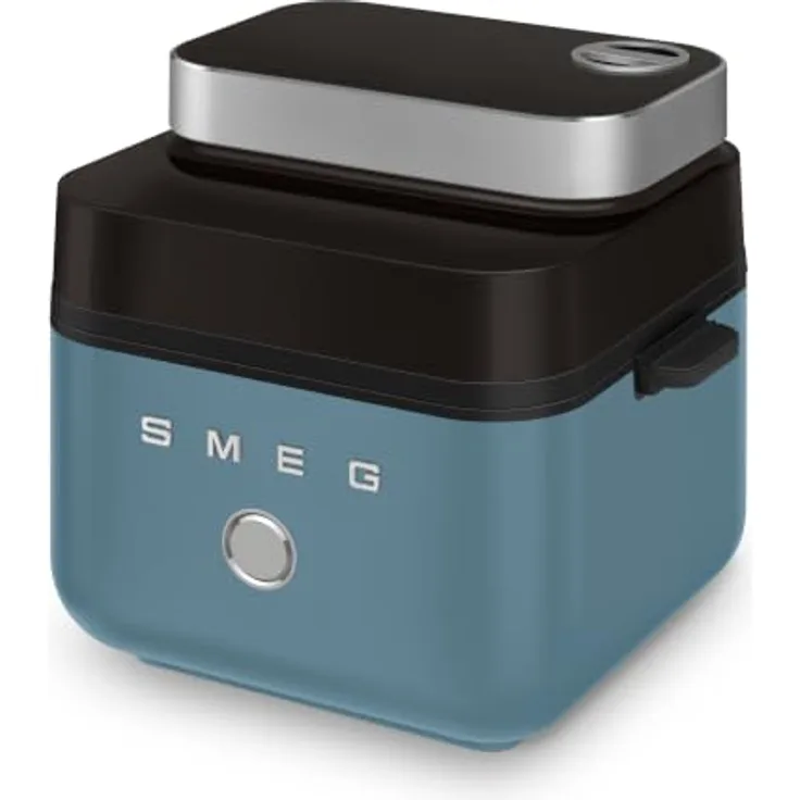 Smeg Heißluftfritteuse AFC01SBMEU, Heißluftfritteuse in storm blue mit multifunktionalem Kochsystem