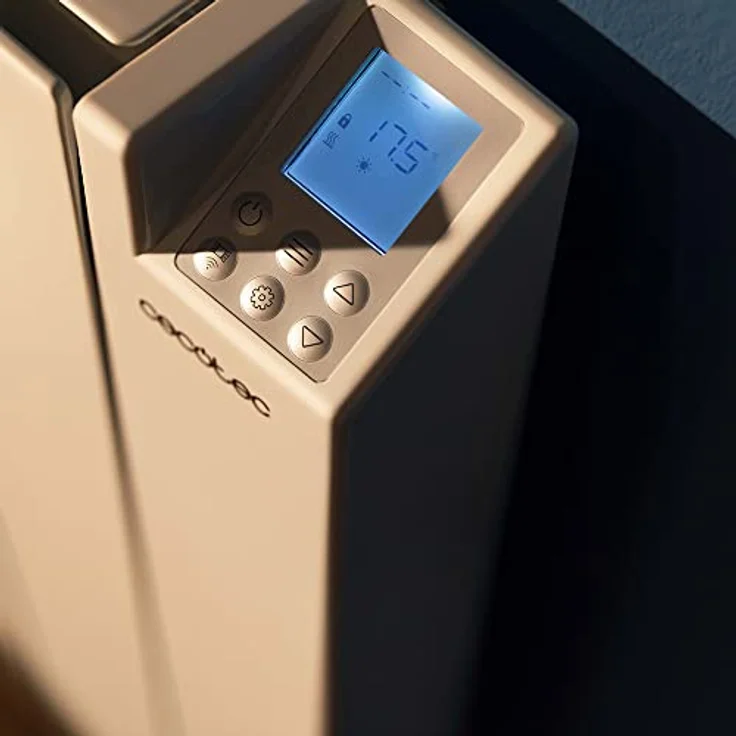 Cecotec Flachheizkörper mit Wi-Fi-Steuerung ReadyWarm 4000 Thermal Ceramic Connected. 1000 W, 4 Elemente aus Aluminiumguss und Keramiktechnologie, Timer, IPX4-Schutz, 4 Betriebsarten, 12 m2 – Bild 5