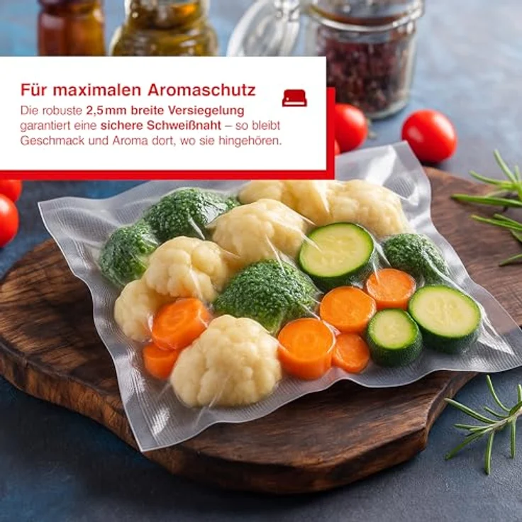 Solis Vakuumiergerät, Für trockene, feuchte und empfindliche Lebensmittel, Vac Smart (Typ 577) – Bild 4