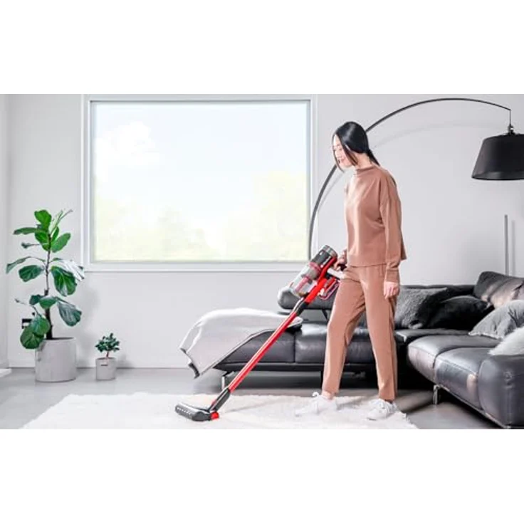 Einhell Akku-Stielstaubsauger TE-SV 18/270 Li BL-Solo, beutellos, kraftvoller Brushless Motor, 2-in-1 Design, LED-Display, ohne Akku und Ladegerät – Bild 4