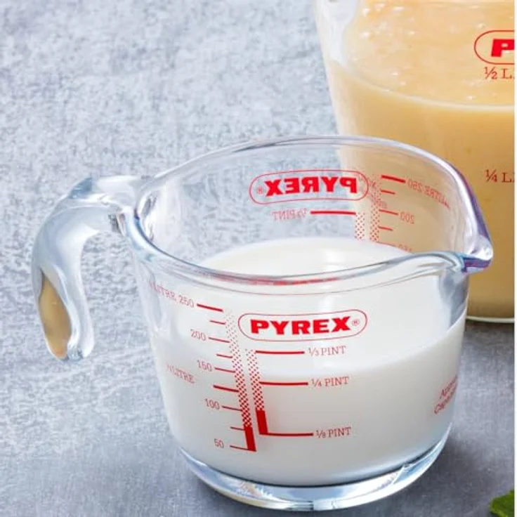 Pyrex Classic Ultrabeständiger Messbecher aus Glas, Transparent, 0,25 l – Bild 3