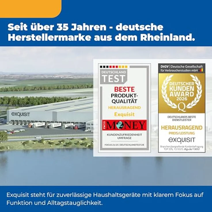 Exquisit Einbau-Mikrowelle EMW525-G-020, 25 l Volumen, 900 W Mikrowelle, 1200 W Grill, 8 Automatikprogramme, Kombi-Funktion – Bild 10