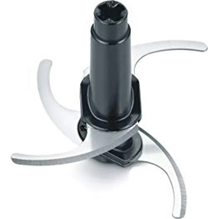 Graef CH502EU Zerkleinerer, Glas, 500W, Edelstahlmesser, 1 L, schwarz – Bild 3