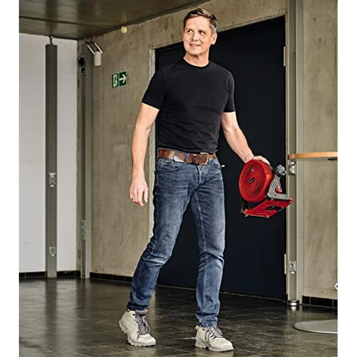 Einhell Akku-Ventilator GE-CF 18/2200 Li-Solo Power X-Change (18 V, Li-Ion, 3 Geschwindigkeitsstufen, 360° drehbarer Ventilatorkopf, Lieferung ohne Akku & ohne Ladegerät) – Bild 5