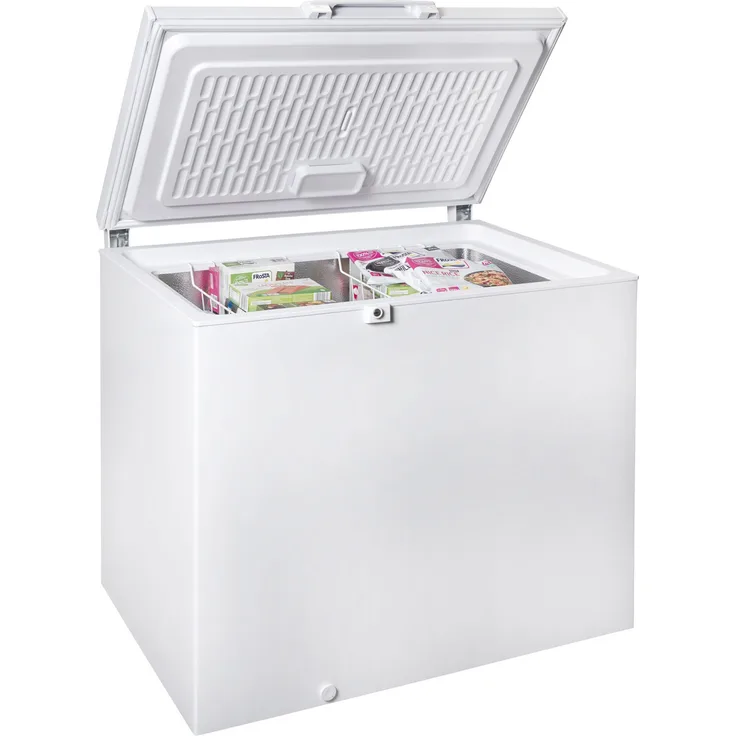 Privileg PFH 270 Gefriertruhe, 255L, 4-Sterne-Gefrierklasse, 35 dB leise, Energieeffizienz D, 11,5 kg/24h Gefriervermögen