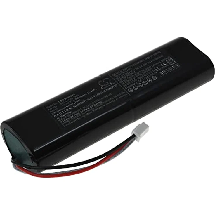 akku-net Akku für Saugroboter Ecovacs Deebot Ozmo 930, Ozmo 937, 14,4V, Li-Ion, Schwarz - Hohe Kapazität 2600mAh/37,4Wh, Qualitätszellen, 100% kompatibel – Bild 1