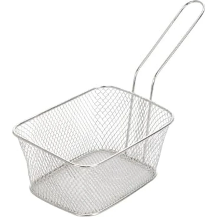 Excellent Houseware Fritteuse, Frittierkorb 14x11x7 cm, robust und vielseitig – Bild 2