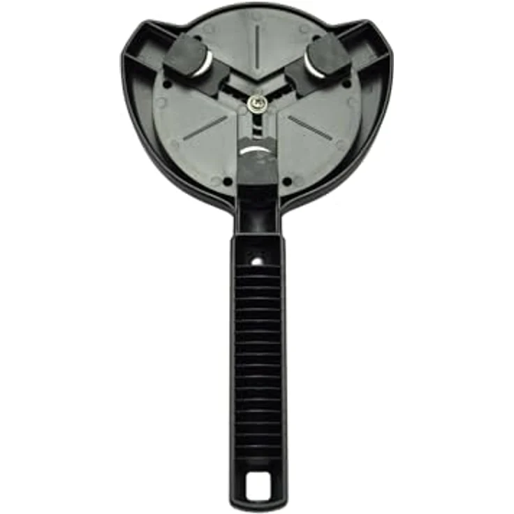 GSD Universal Deckelöffner, schwarzer Glas- und Schraubdeckelöffner aus Kunststoff, 24 cm Länge – Bild 2