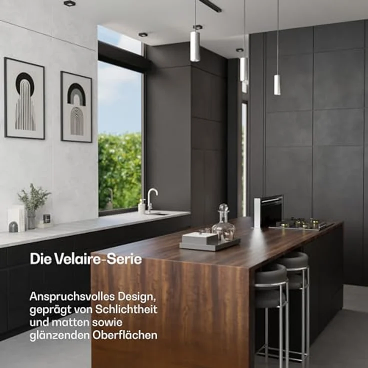 Klarstein Velaire Geschirrspüler 45cm, Halbintegriert, 10 Plätze, 9 Programme, 42 dB, AquaStop, Kindersicherung, B-Energieeffizienz – Bild 2