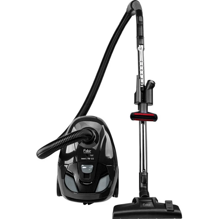 FAKIR Bodenstaubsauger TS 122, 700 Watt Hochleistungsmotor, EPA Filter, schwarz – Bild 1