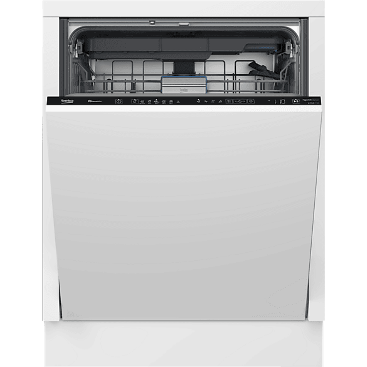 BEKO BDIN36462P Geschirrspüler, vollintegrierbar, 14 Maßgedecke, 38 dB (A), A, weiß, Smart Steuerung, Efficient Clean Technologie