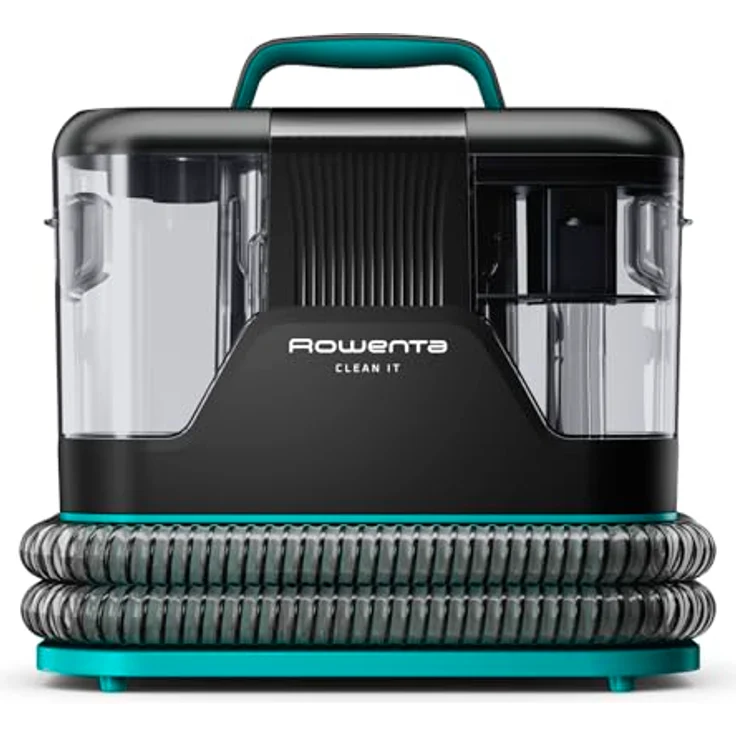 Rowenta Teppichreinigungsgerät IN5020F0 Clean, tragbarer Teppichreiniger mit austauschbaren Reinigungsköpfen – Bild 2