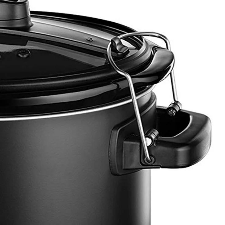 Russell Hobbs 25630-56 3in1 Multikocher, Sous Vide Garer, Slow Cooker, Schongarer, Bräter mit Kerntemperatursensor, 350 Watt, spülmaschinengeeigneter 6,5l Keramik-Gartopf, digitales Display, Temperaturanzeige, Timer – Bild 4