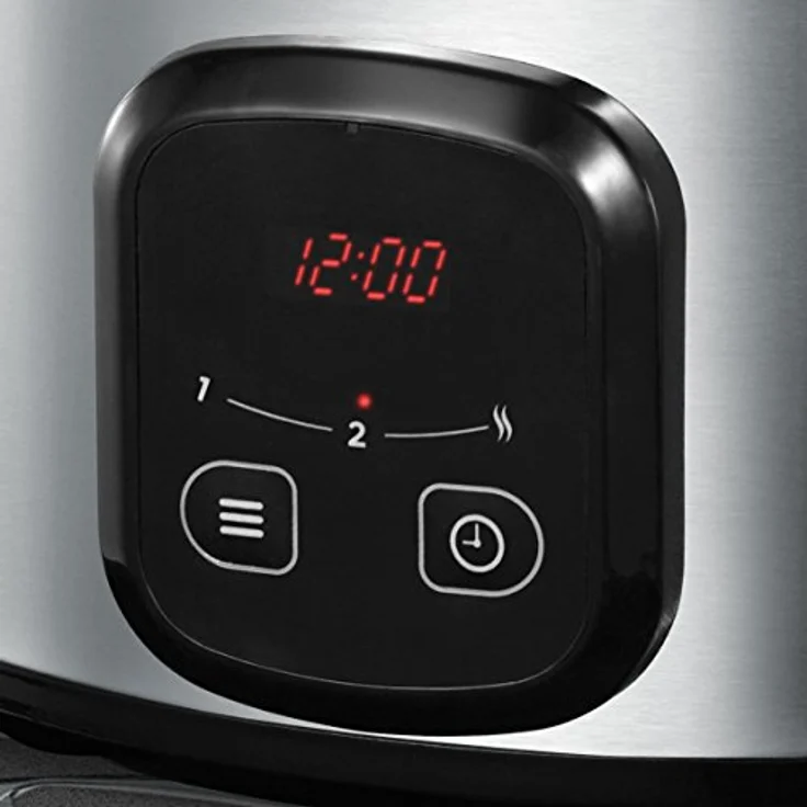 Russell Hobbs Digitaler Slow Cooker, Schongarer, einstellbare Garzeit, programmierbarer Timer, 6.0l, 3 Temperatureinstellungen, MaxiCook Slowcooker 22750-56 – Bild 5
