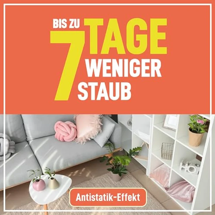 POLIBOY Staubstopper Peach Feuchttücher, Antistatik-Allzwecktücher mit Pfirsichduft, 24 Tücher, Made in Germany – Bild 3