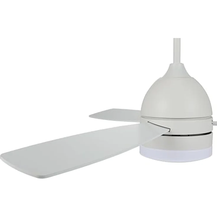 LUCCI AIR Deckenventilator Vector Weiß mit LED Licht, Fernbedienung und leistungsstarkem DC-Motor – Bild 2