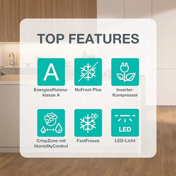 GORENJE NRK620AA1XL4 Kühlgefrierkombination (A, 109 kWh, 2017 mm hoch, Silber) – Bild 4