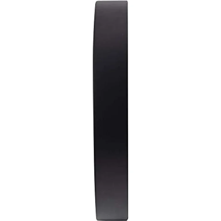 Eurotime Funkwanduhr, 35 cm, im Bahnhofsdesign, geräuscharmes Funkwerk, Metallrahmen Mattschwarz, automatische Zeiteinstellung, 59530-05 – Bild 4