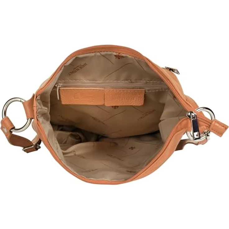 Cluty Umhängetasche, echt Leder, Made in Italy, höhenverstellbarer Schultergurt – Bild 6