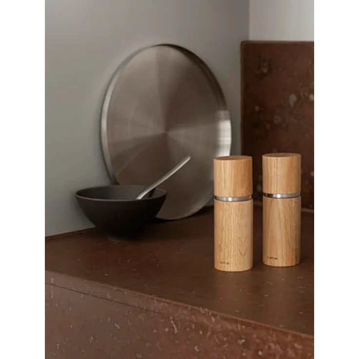 blomus Mühlen-Set PEPE, 2er Set Salz-/Pfeffermühlen aus FSC-zertifiziertem Eichenholz, manuell, elegantes Design, pflegeleicht – Bild 8