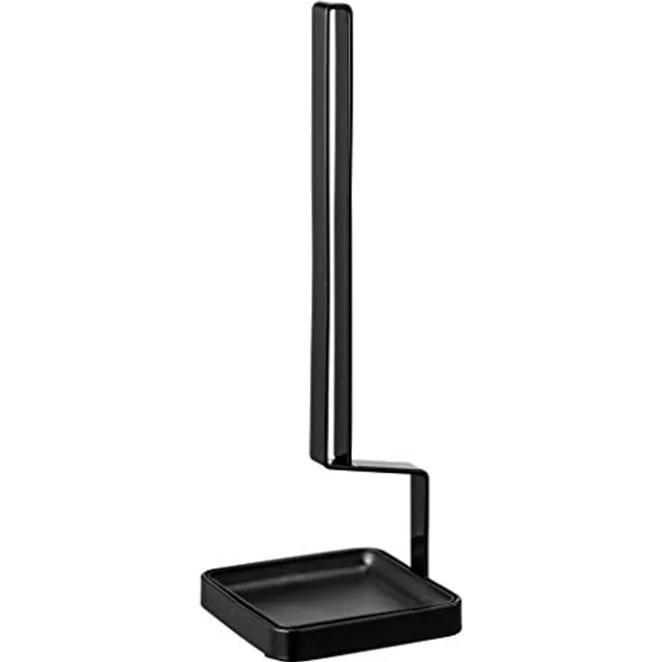 YAMAZAKI Tower Trinkflaschen-Abtropfständer, schwarz