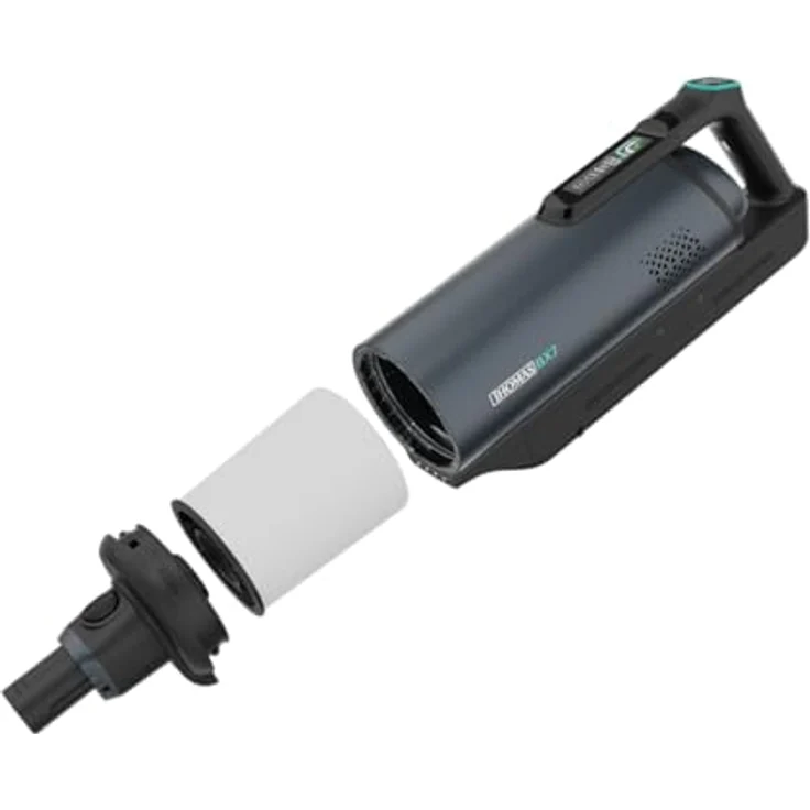 THOMAS BX7 AKKU-Staubsauger, kabellos mit Beutel, HEPA Filter, 60 min Laufzeit, für Allergiker, selbstreinigende LED-Bürstenwalze, entwickelt in Deutschland – Bild 3