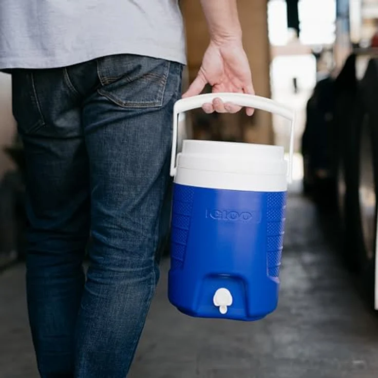 Igloo 7.294588 Sport Getränkeautomat, 7,5 Liter, isoliert, blau – Bild 8
