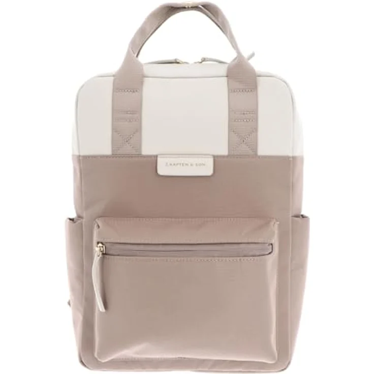 Kapten & Son Bergen City Rucksack, 33,5 cm, grau, 100% PET, 23,5 cm x 9,5 cm – Bild 1